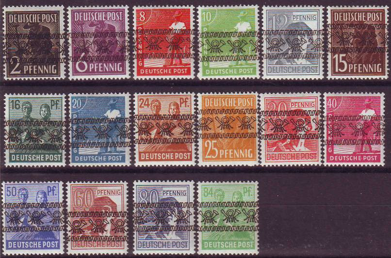 Briefmarken der Westzonen kaufen - SeBa Berlin