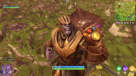 fortnite avengers crossover gameplay infinity gauntlet