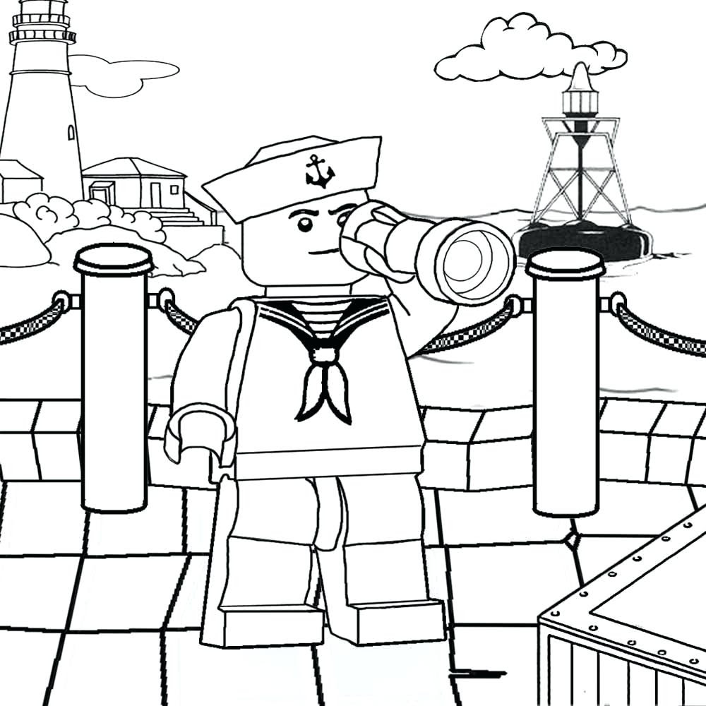 lego figure coloring page at getcoloringscom free printable