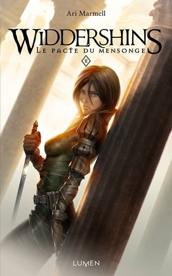 Couverture Widdershins, tome 2 : Le Pacte du mensonge