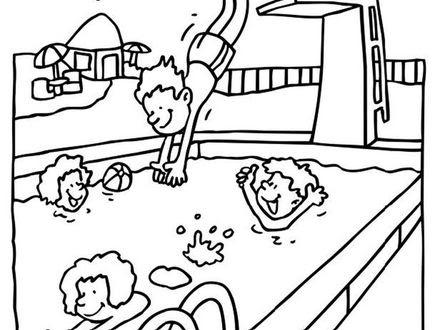 Swimming Pool Drawing  Free download on ClipArtMag