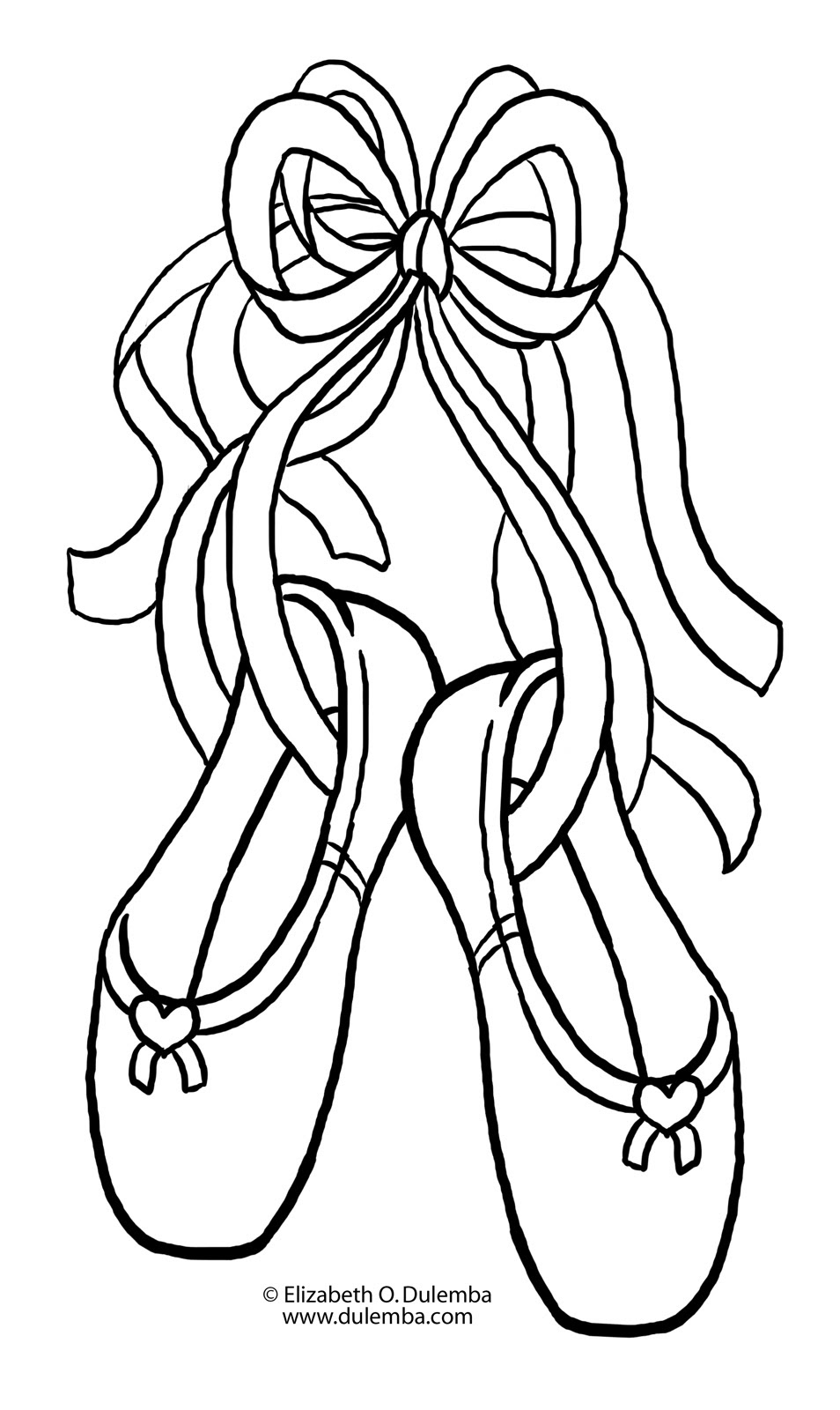 Ballet Pointe Shoes Drawing at GetDrawings | Free download