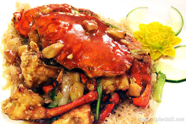 Crab with Sotanghon P90 per 100g