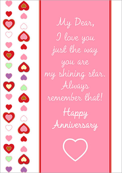free printable anniversary cards