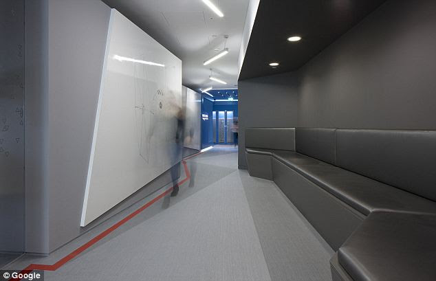Google office corridor | Interior Design Ideas.