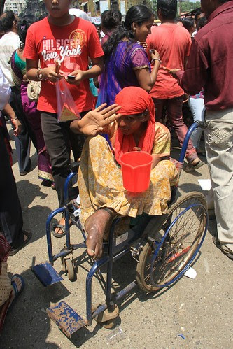 The Wheel Chair Beggar Of Lalbagh by firoze shakir photographerno1