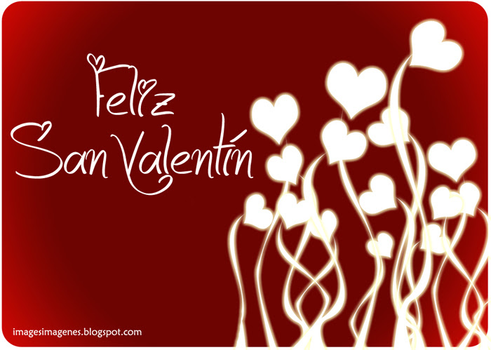 felicitacion de dia de san valentin