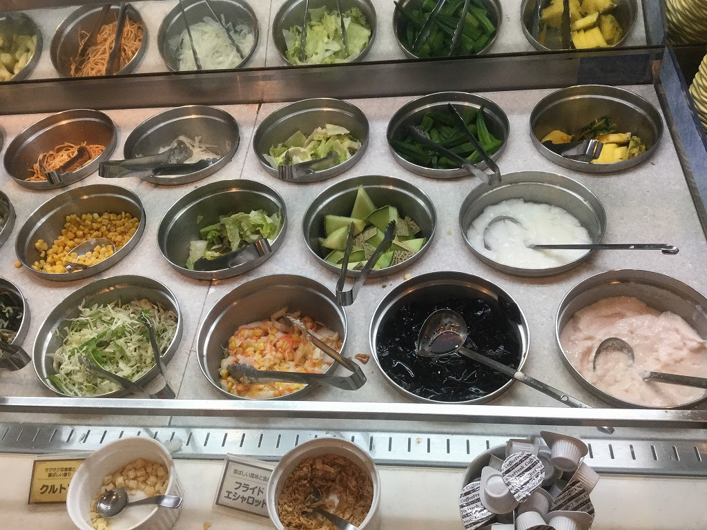 ビッグボーイ 食べ放題サラダスープカレーライスデザート853 円 安心安定のファミレス 雑色主義 福島 東京中心代女食べ歩き
