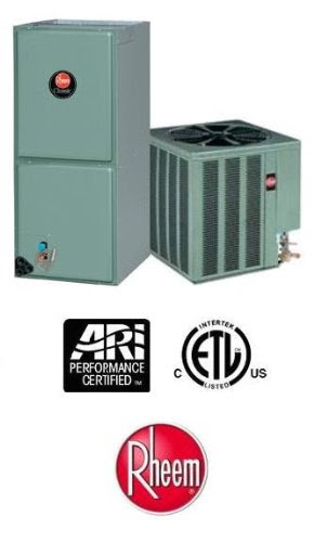 5 Ton 15 Seer Rheem Air Conditioning System - 14AJM60A01 - RHLLHM6024JA