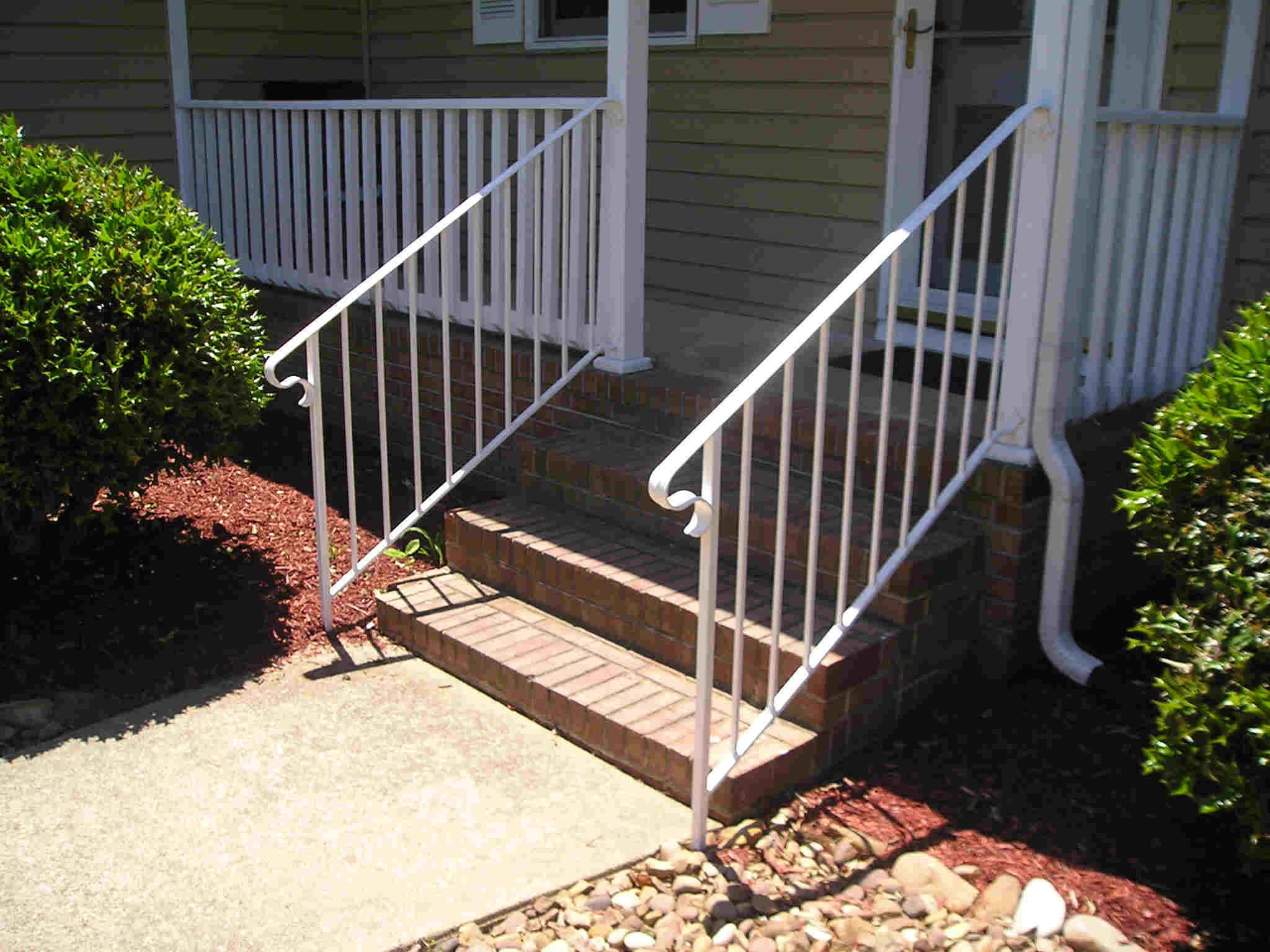 Wrought Iron. - Porch Railings , Stair Rails for Homes, small businesses