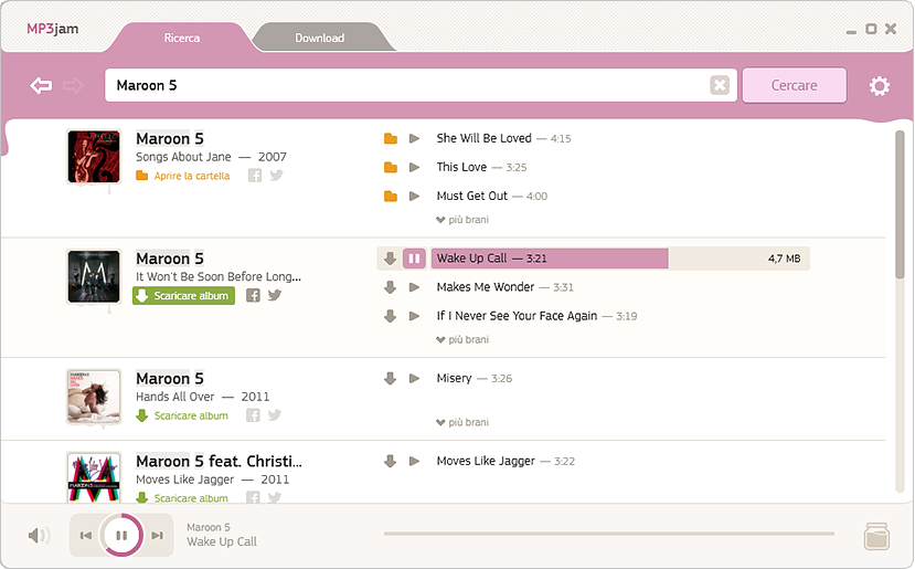 Scaricare Mp3 Gratis senza eMule con MP3JAM