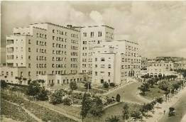 Foto antigua del hospital Manuel Lois. / Foto: www.fernandogarcia.org