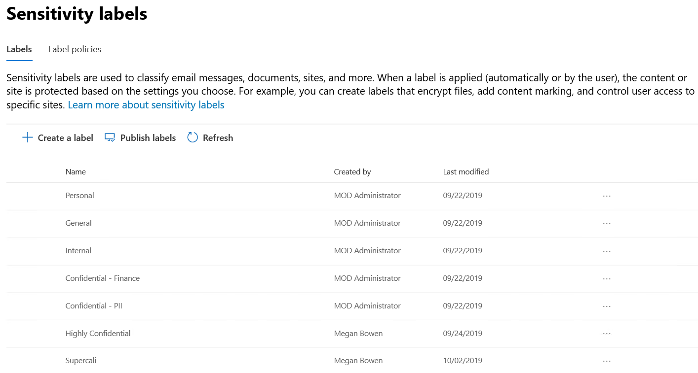Office 365 Labels vs Label Policies – Techlemode