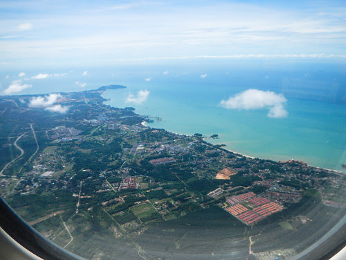Malaysia from the Plane