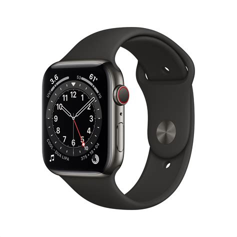 ✓ 20 gb lte max. Apple Watch Series 6 GPS + Cellular, 44mm Graphite