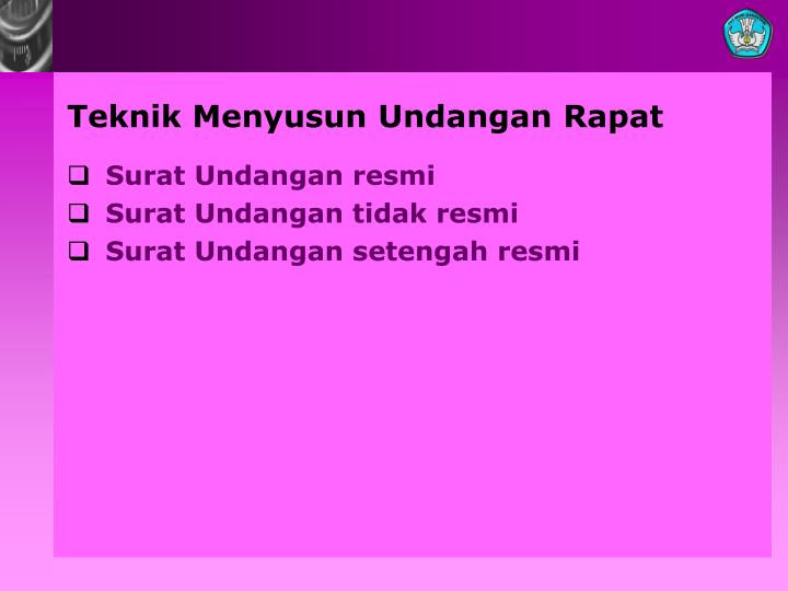 PPT - MENGELOLA PERTEMUAN / RAPAT PowerPoint Presentation 