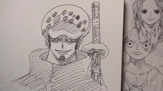 早描き２年後トラファルガー ロー Youtube