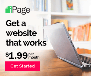 iPage site builder banner