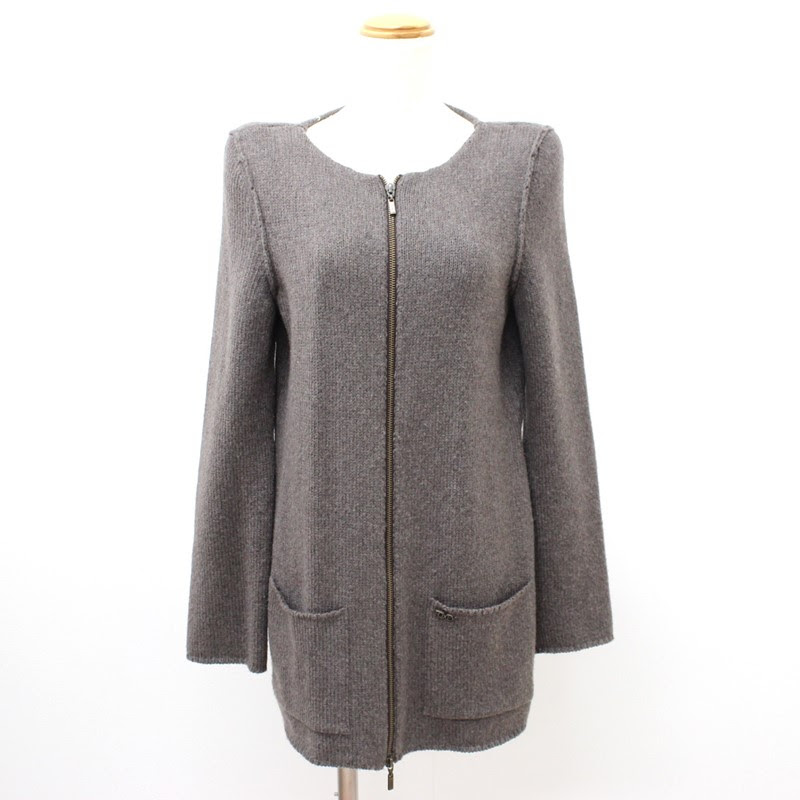 Foxey Boutique レディース フォクシー マルセイユコート Boutique フォクシー レディース 11年製 サイズ38 ライトブラウン ライトブラウン Kacff112tm 10carat