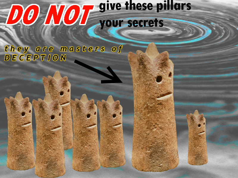 The untrustworthy pillars  Surreal  Memes  Know Your Meme 
