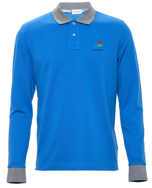  Kaos  Olahraga Berkerah Lengan  Panjang  Cotton Pique 