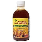 Organic Sweetener COCONUT SAP HONEY-Syrup Manila Coco TM -16 oz : Concentrated all natural sweet pure nectar from coconut fruit tree : Lower Glycemic Index @ 35 than Agave Syrup @ 42 or Bee Honey @ 55 : Lower calories @ 15 per serving than Maple @ 40