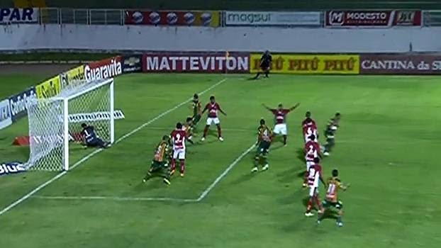 Em jogo de um tempo para cada lado, Boa Esporte e Sampaio Corrêa empatam