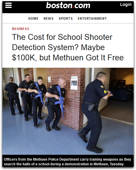 http://www.boston.com/business/technology/2014/11/11/methuen-active-shooter-system-installed-for-free/mtoW6JDP1hkdRU2FnokF5K/story.html