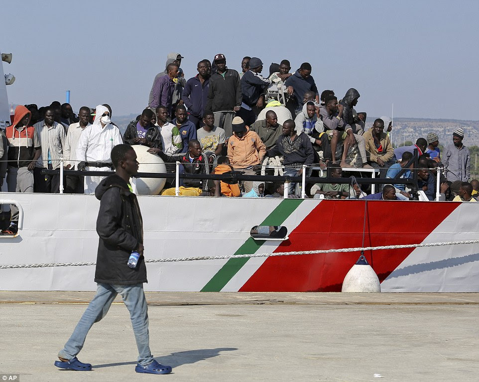 The majority of the 26,257 migrants arriving in Italy having come from sub-Saharan Africa, will have already lost their life savings and spent before they even set foot on the cramped, leaking vessels they hope will bring them to Europe
