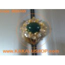 Cincin Batu Bacan Hijau Kristal Tembus Cahaya | Contact 085256305203