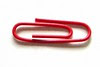 one red paperclip