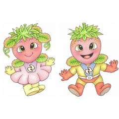 いちごちゃん いちごくん のキャラクタープロフィール ご当地キャラカタログ