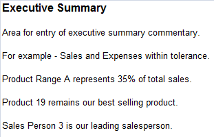 Chart 8 - Executive Summary - Dynamic Dashboard