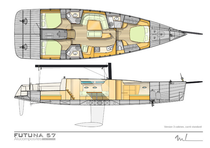 Futuna Yachts marine builders - Futuna 57 ocean sail ...