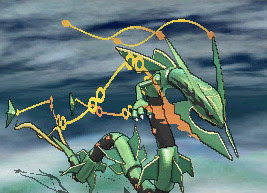 Mega Rayquaza in-game screenshot