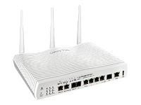 Draytek Vigor 2820n - Wireless router - DSL - 4-port switch - ATM, Gigabit Ethernet - 802.11n (draft) - desktop