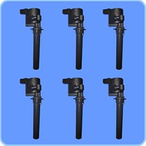 Amazon.com: New Ignition Coil Set (6) 2001 2002 2003 2004 ...