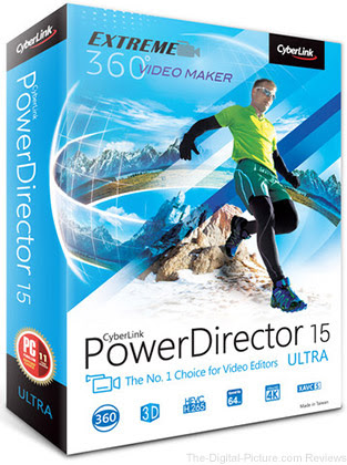 CyberLink PowerDirector 15 Ultra (DVD) - $39.99 Shipped (Reg. $99.99)