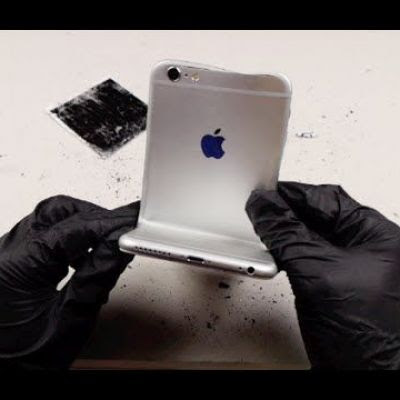 iPhone 6S BEND TEST, Scratch Test, Burn Test.