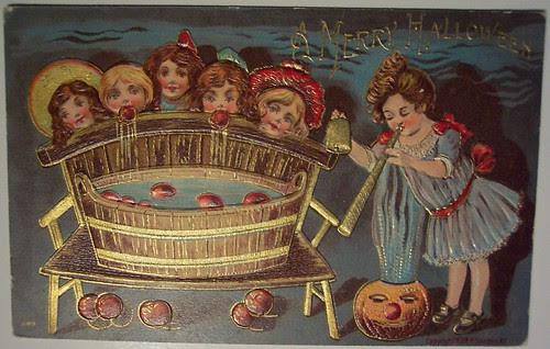 Vintage Halloween Postcard     Sanders
