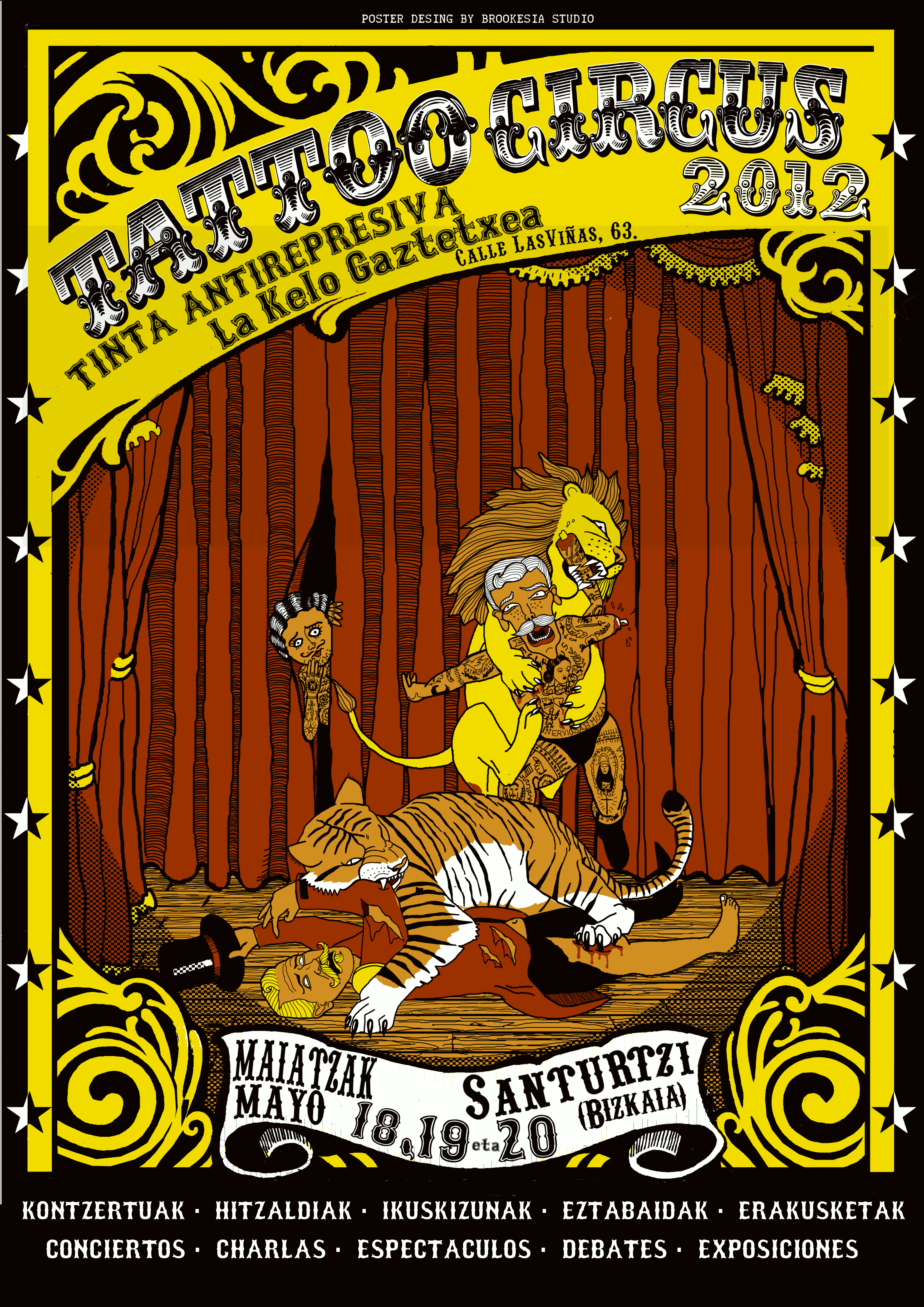 Tatto Circus En Santurtzi, 18, 19 y 20 De Mayo