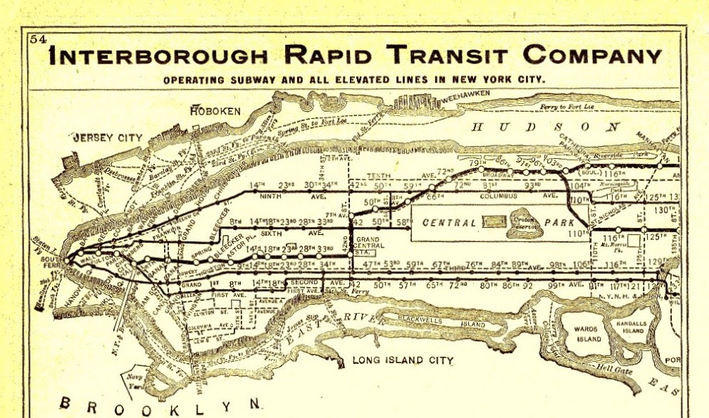 Nyc Subway Maps Have A Long History Of Including Path Nj