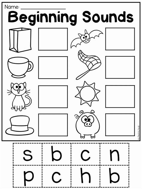 A fun resource for practicing beginning sounds. beginning sounds worksheets pack 65f