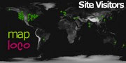 Locations of Site Visitors