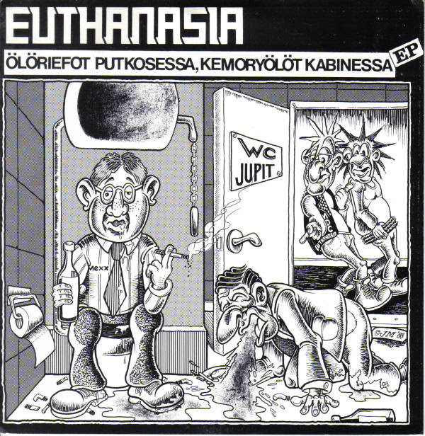 Euthanasia - Ölöriefot Putkosessa, Kemoryölöt Kabinessa EP - 1987