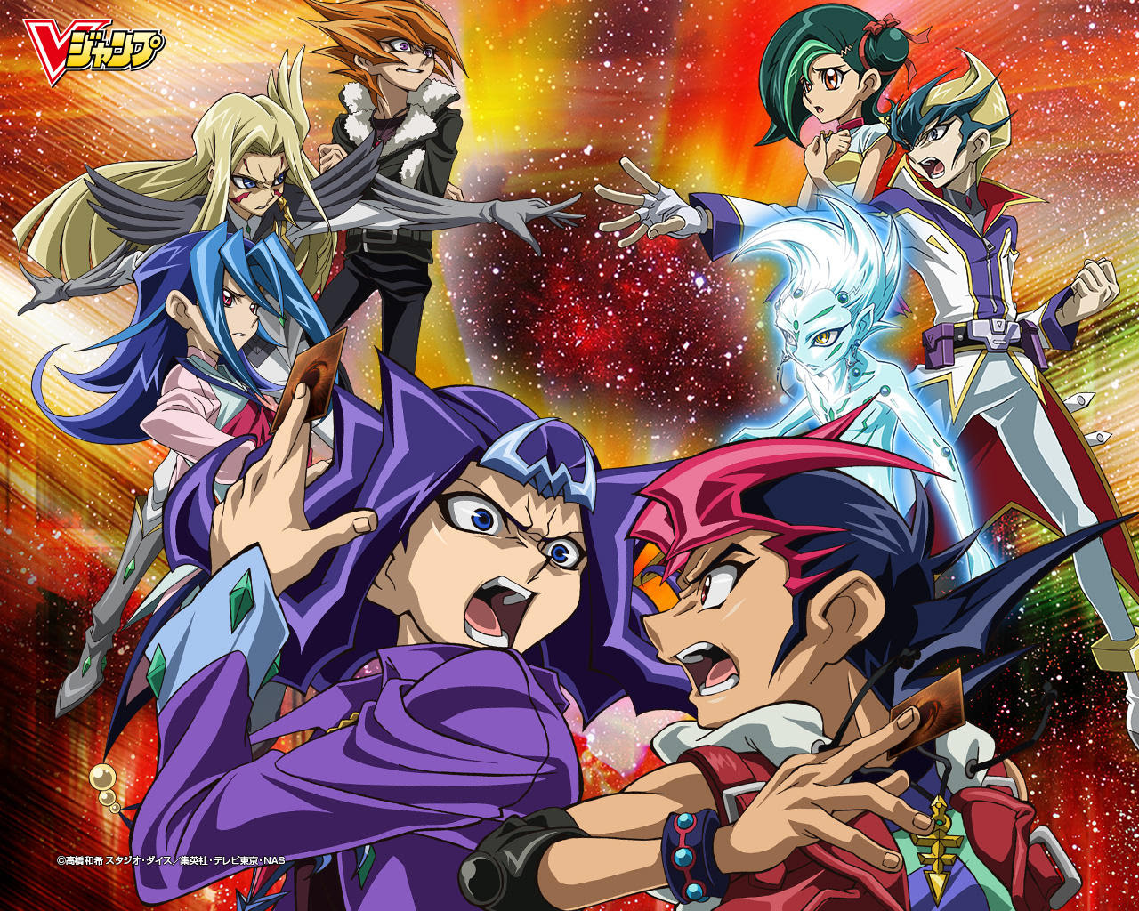 遊戯王zexal 数々のゼアル公式イラスト