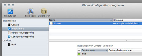 Iphone konfigurationsprogramm windows