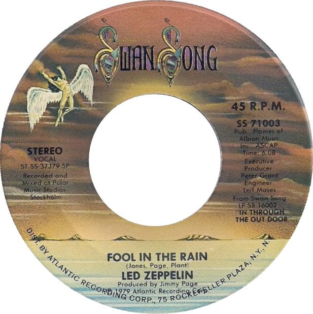 Swan song record label