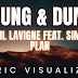 Avril Lavigne feat. Simple Plan - Young & Dumb | LYRIC VISUALIZER
