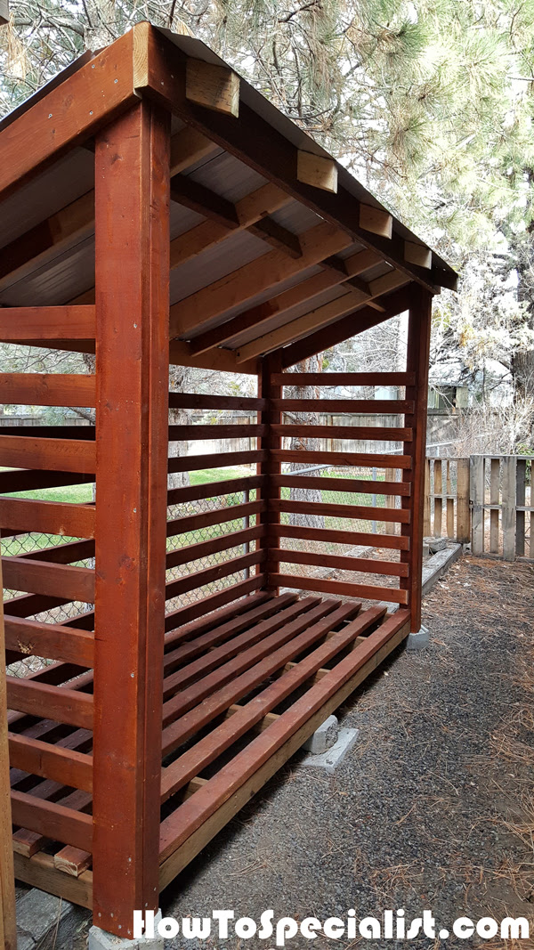 DIY 2 Cord Wood Shed HowToSpecialist - How to Build 